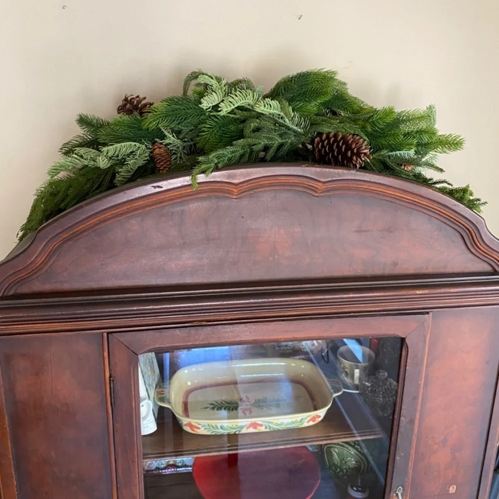 Anthropologie Terrain  Faux Evergreen Swag